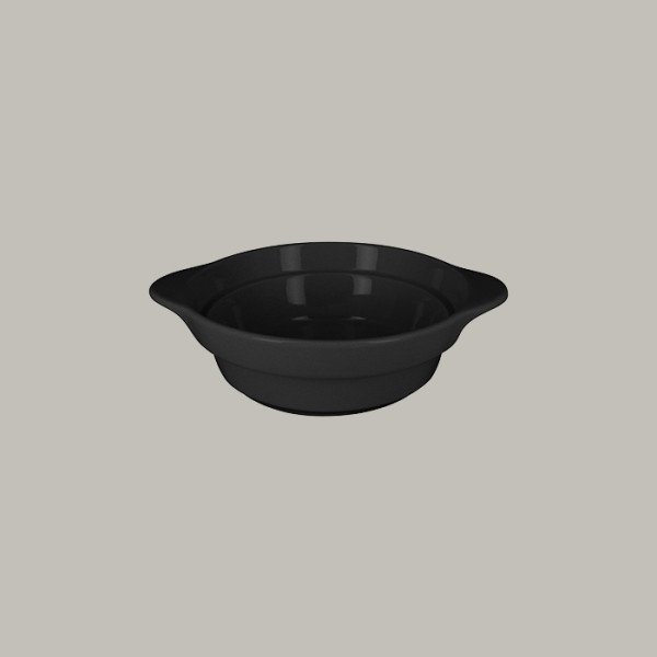 Cocotte ohne Deckel aus Porzellan, Ø16 cm, ideal zum Servieren und Warmhalten