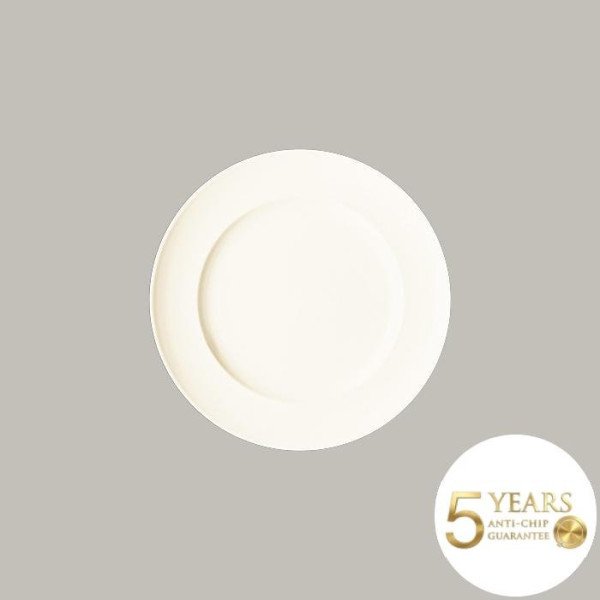 Teller flach mit Rand, 12-teiliges Porzellan-Set Ø 28,9 cm – Classic Gourmet von RAK Porcelain