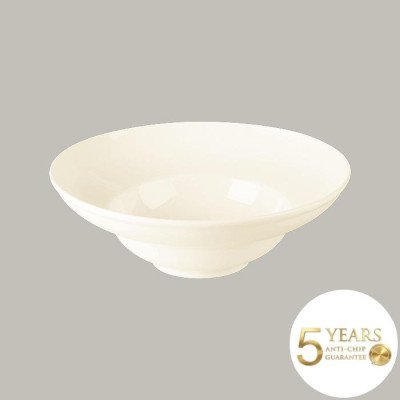 Teller extra tief aus...