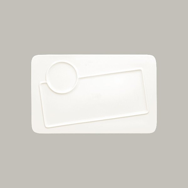 Teller mit Einteilungen für präzises Anrichten – RAK Porcelain