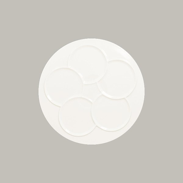 Teller mit Einteilungen für präzise Portionen – RAK Porcelain Profi-Geschirr