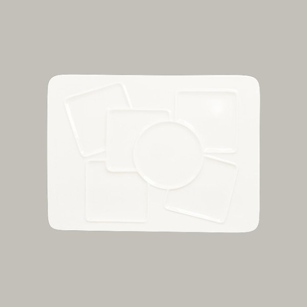 Teller mit Einteilungen für präzises Anrichten – RAK Porcelain