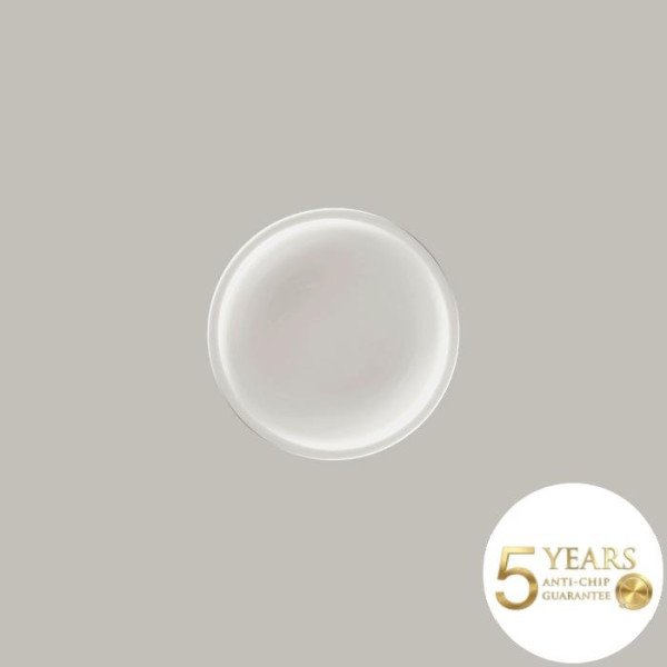 Teller coup flach aus Rakstone, handbemalt, 12-teilig, Ø 20,4 cm, robust und alltagstauglich