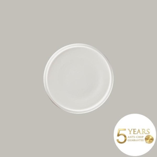 Teller coup flach aus Rakstone, 12-teiliges Set, handbemalt, robust und alltagstauglich