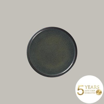 Teller coup flach aus...