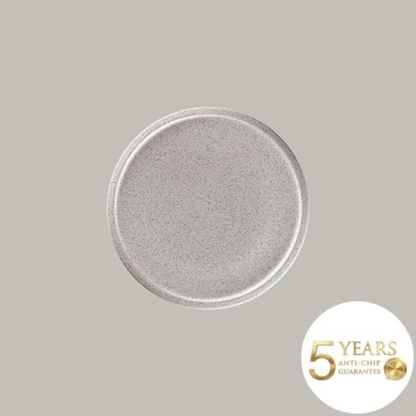 Teller coup flach aus Rakstone, 6er Set – Handbemalt, robust und alltagstauglich