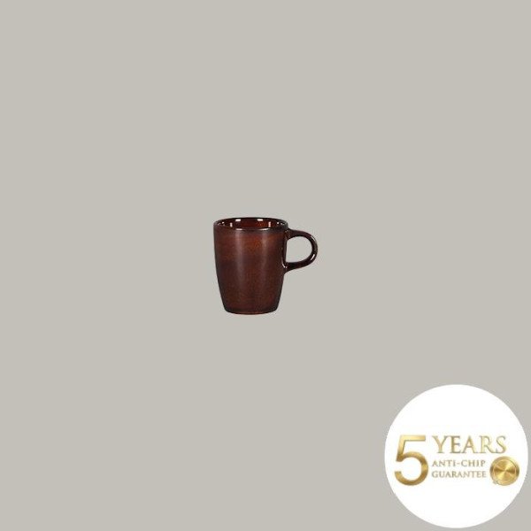 Espressotasse aus Rakstone, 12-teiliges Set, handbemalt, robust und alltagstauglich