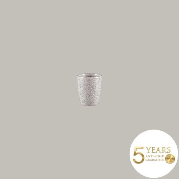 Tasse ohne Henkel aus Rakstone – 12-teiliges Set, handbemalt, robust und vielseitig