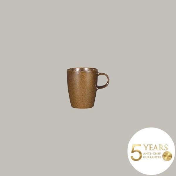 Kaffeetasse aus Rakstone, handbemalt, 12 Stück – robust & alltagstauglich