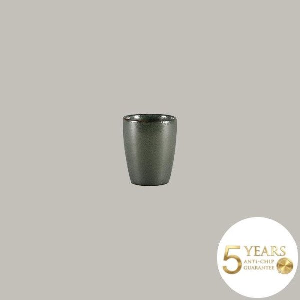 Tasse ohne Henkel aus Rakstone – Handbemalt, robust & vielseitig, 12er Set