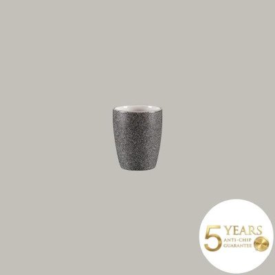 Tasse ohne Henkel aus Rakstone – 12-teiliges Set von RAK Porcelain, handbemalt, robust und alltagstauglich