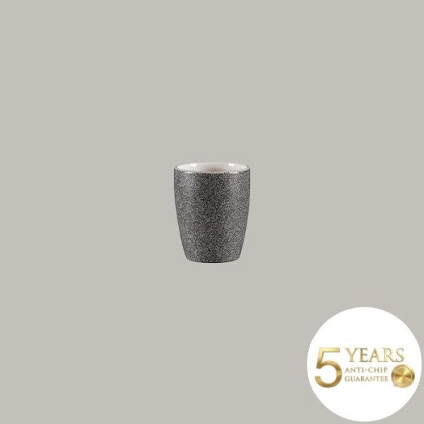 Tasse ohne Henkel aus Rakstone – 12-teiliges Set von RAK Porcelain, handbemalt, robust und alltagstauglich