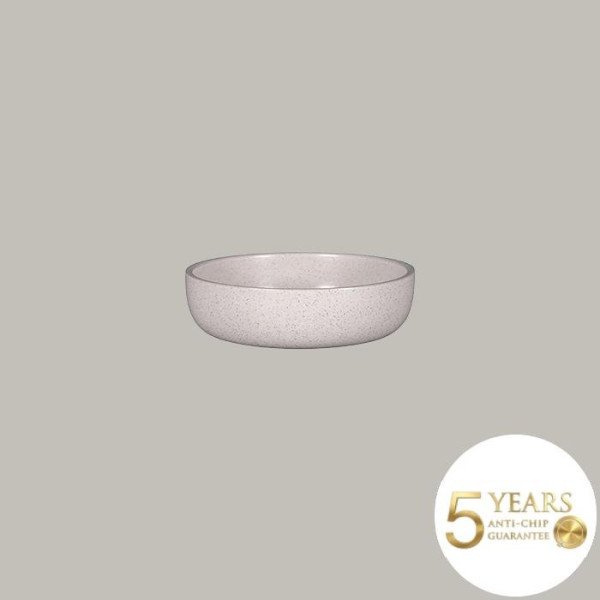 Teller tief mit geradem Rand aus Rakstone, 16 cm, 4er Set – RAK Porcelain