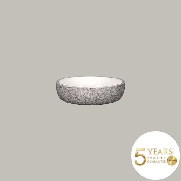 Teller tief mit geradem Rand aus Rakstone, 4er Set, Ø16 cm, handbemalt