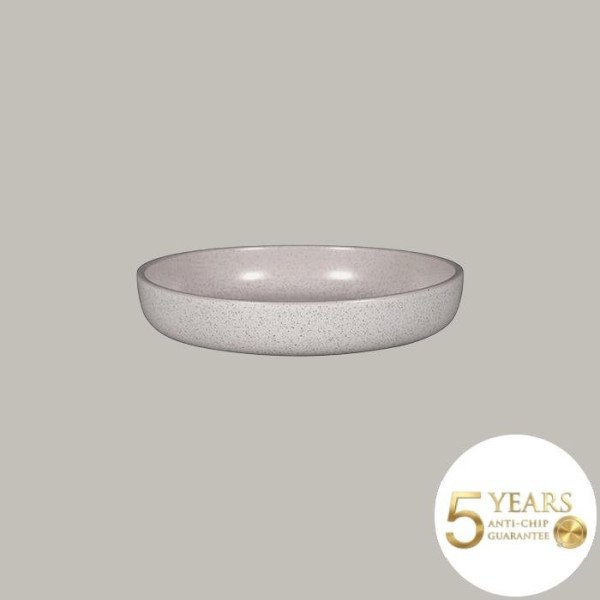 Teller tief mit geradem Rand aus Rakstone, 2er Set, Ø 23,7 cm, 130 cl Fassungsvermögen