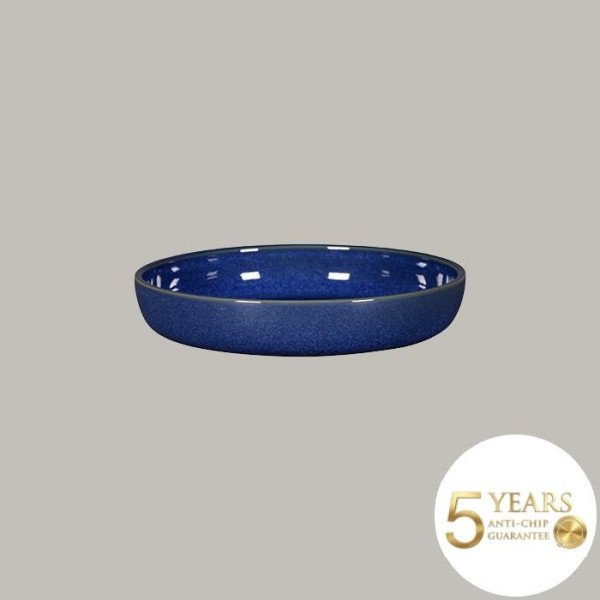 Teller tief mit geradem Rand aus Rakstone, 23,7 cm Ø, 2 Stück