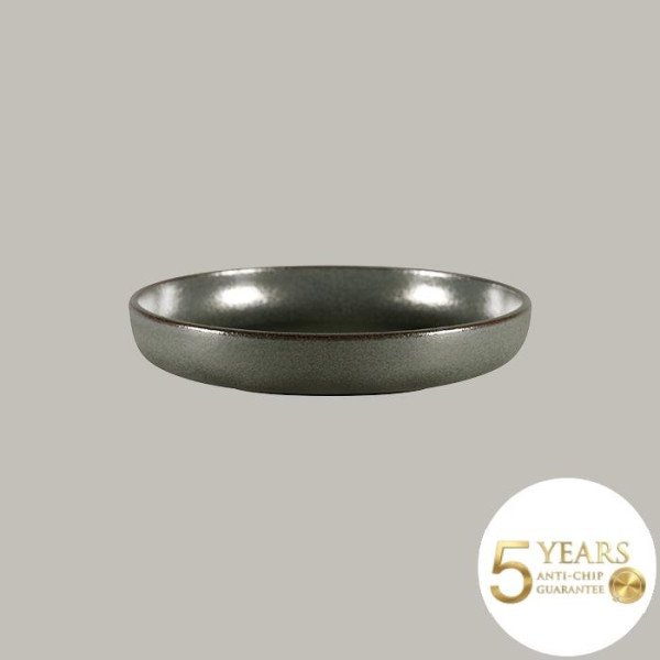 Teller tief mit geradem Rand aus Rakstone, 2er Set – RAK Porcelain