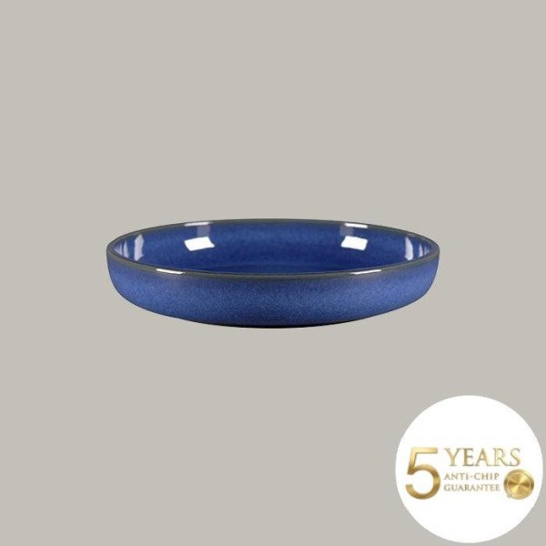 Teller tief mit geradem Rand aus Rakstone, 25,8 cm Ø, 2 Stück