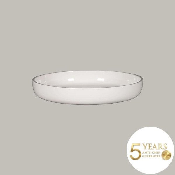 Teller tief mit geradem Rand aus Rakstone, 27,8 cm Ø, 2 Stück