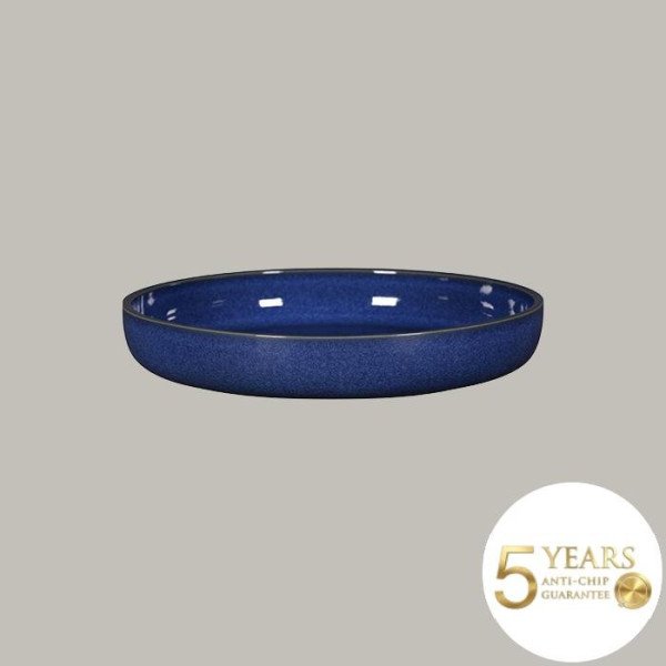 Teller tief mit geradem Rand aus Rakstone, 27,8 cm, 2 Stück