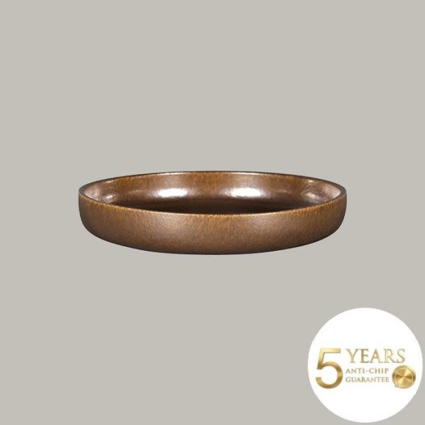 Teller tief mit geradem Rand aus Rakstone, 4er Set – RAK Porcelain