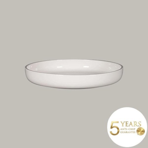 Teller tief mit geradem Rand aus Rakstone, 29,7 cm Ø, 2 Stück