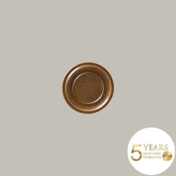 Teller flach mit Rand aus Rakstone, 24-teilig, handbemalt, Ø 16,1 cm