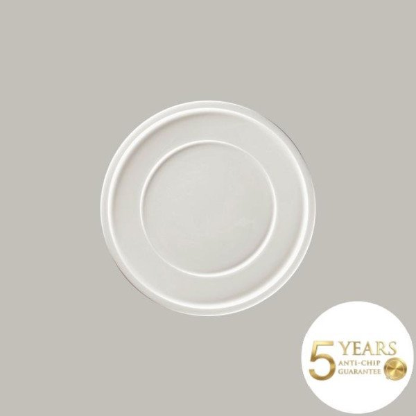 Teller flach mit Rand aus Rakstone, 27,6 cm, 12 Stück – Handbemalt, robust und alltagstauglich