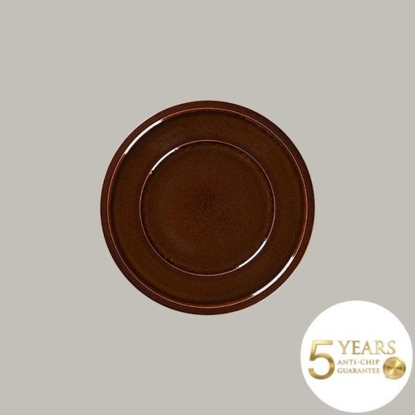 Teller flach mit Rand aus Rakstone, 12-teiliges Set von RAK Porcelain – robust und handbemalt