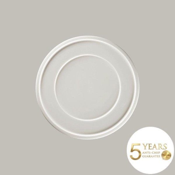 Teller flach mit Rand aus Rakstone, 6er Set – RAK Porcelain Eleganz und Robustheit