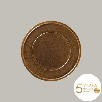 Teller flach mit Rand aus...
