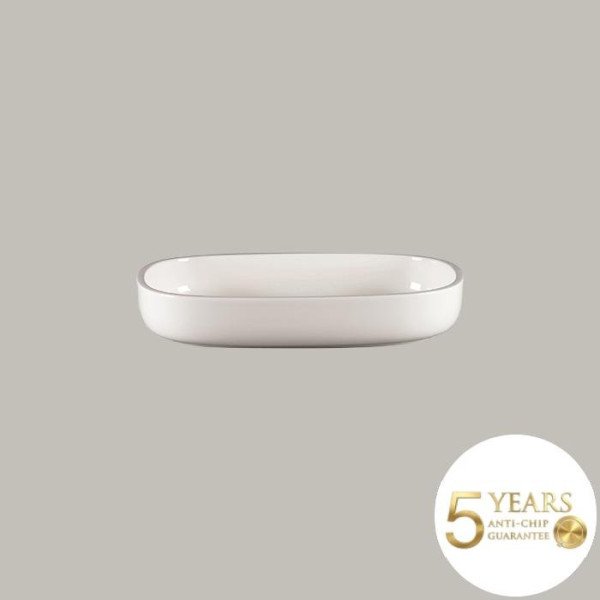 Tiefer Teller mit geradem Rand aus Rakstone, 26 cm, 2 Stück – RAK Porcelain