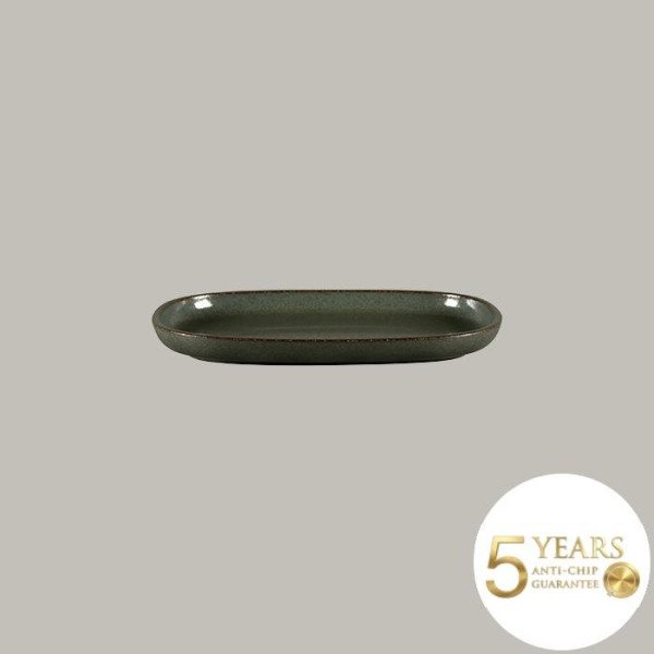 Teller flach mit geradem Rand aus Rakstone, 6er Set – RAK Porcelain