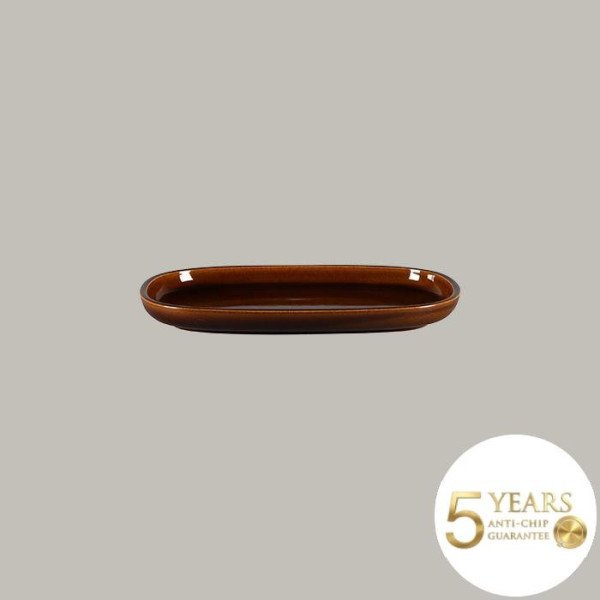 Teller flach mit geradem Rand aus Rakstone, 6er Set – RAK Porcelain