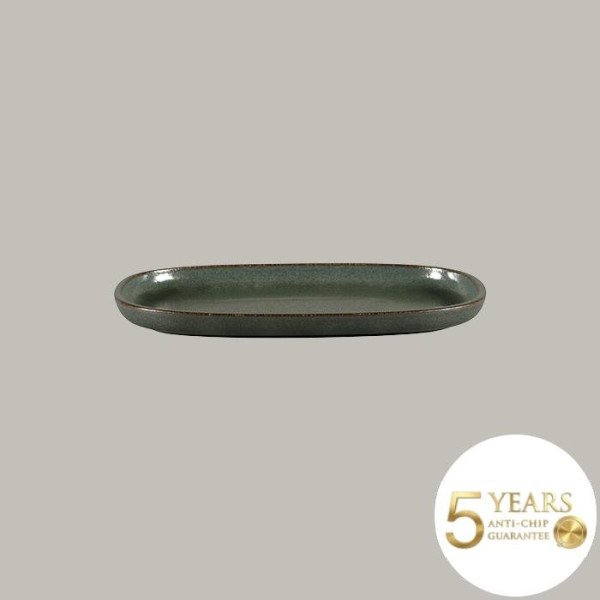 Teller flach mit geradem Rand aus Rakstone, 6er Set von RAK Porcelain – robust & handbemalt