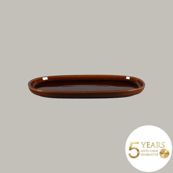 Platte mit geradem Rand aus Rakstone – 6-teiliges Set von RAK Porcelain