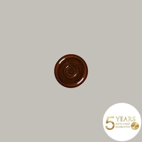 Untertasse aus Rakstone, handbemalt, Ø 13 cm, 12 Stück – RAK Porcelain