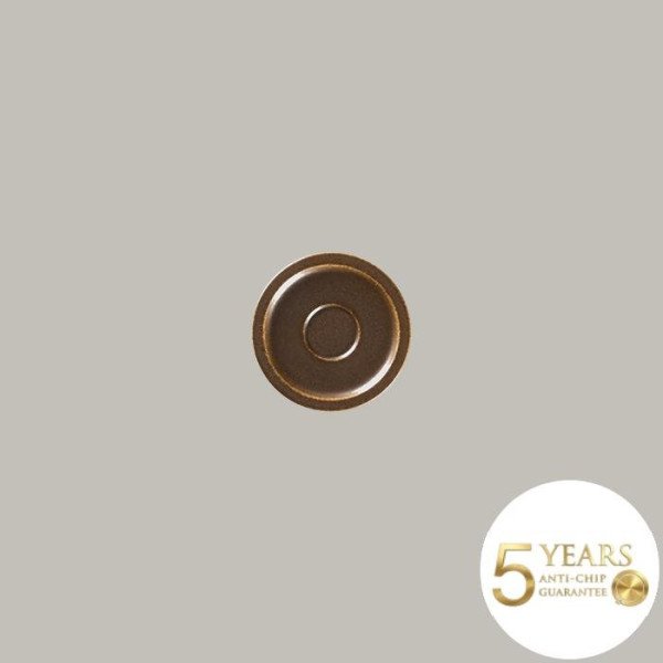 Untertasse aus Rakstone, handbemalt, Ø 13 cm, 12 Stück, robust & alltagstauglich