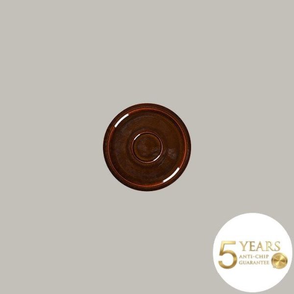 Untertasse aus Rakstone, handbemalt, Ø 16,3 cm, 12 Stück – RAK Porcelain