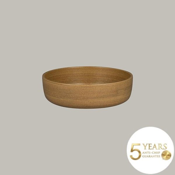 Schale Selva Autumn Brown – 2er Set Ø 24 cm aus Rakstone