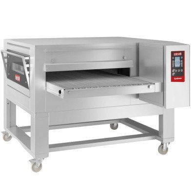 Forno a gas a passaggio Zanolli - 1680 x 2180mm - Digitale - Larghezza nastro: 800mm - con supporto incluso