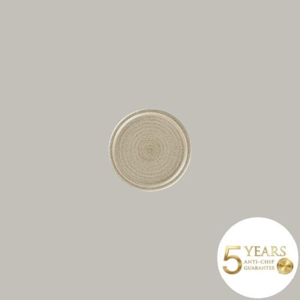 Flacher Coupe Teller Selva Grey – 24-teiliges Set aus Rakstone von RAK Porcelain