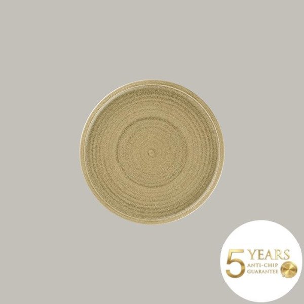 Flacher Coupe Teller Selva Beige – 6er Set aus Rakstone von RAK Porcelain