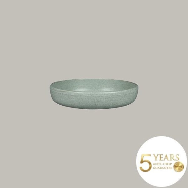 Runder Tiefer Teller Selva Aqua Green – 3er Set von RAK Porcelain