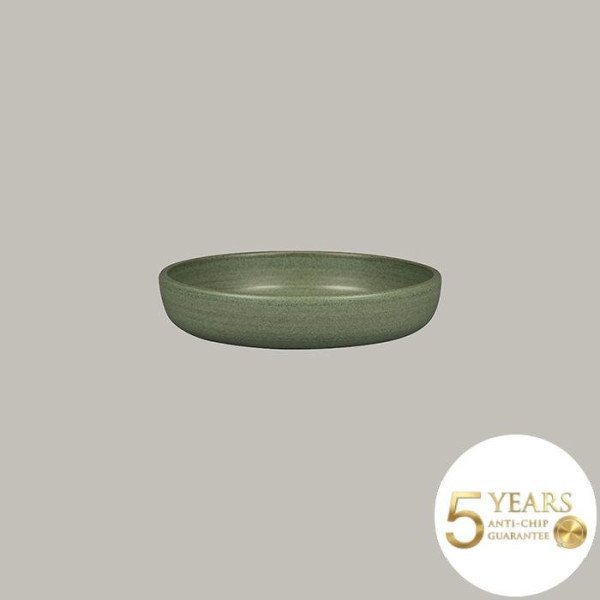 Runder Tiefer Teller Selva Dark Green – 3er Set von RAK Porcelain