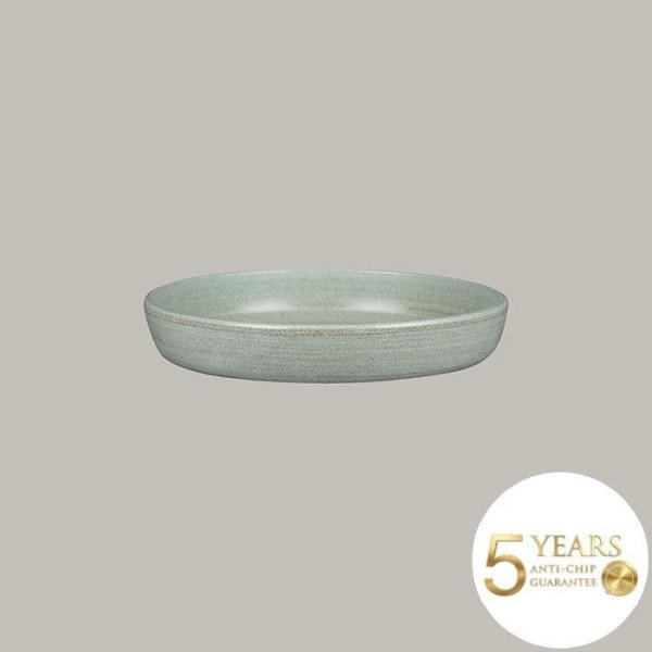 Runder Tiefer Teller Selva Aqua Green – 2er Set von RAK Porcelain