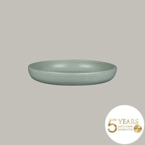 Runder Tiefer Teller Selva Aqua Green – 2er Set von RAK Porcelain