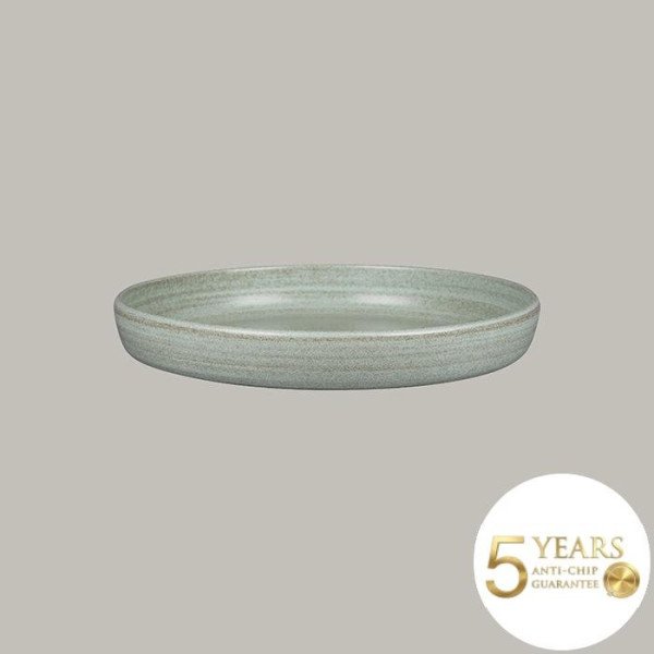 Runder Tiefer Teller Selva Aqua Green – 2er Set von RAK Porcelain