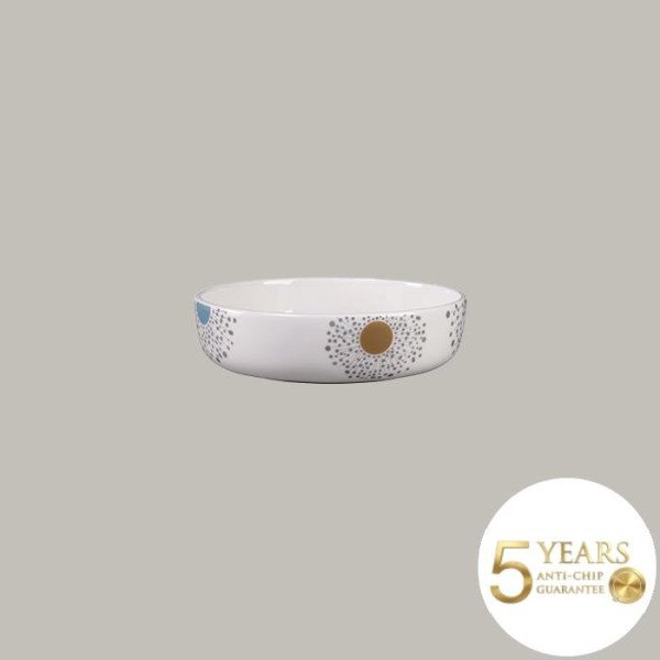 Schale aus Rakstone, handbemalt, Ø 20 cm, 4er Set – RAK Porcelain Ease Spring Serie