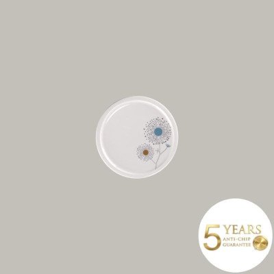 Teller coup flach aus...